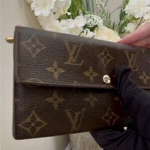 Louis Vuitton Brown Monogram Clutch